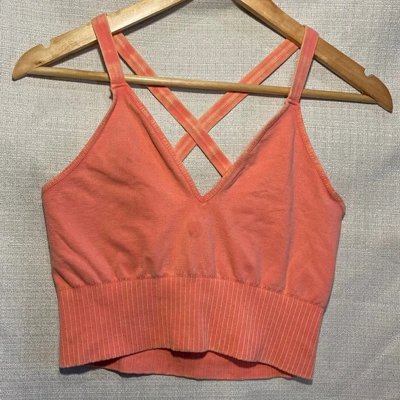 Good Karma Crop Tank orange - Picture 2 of 5